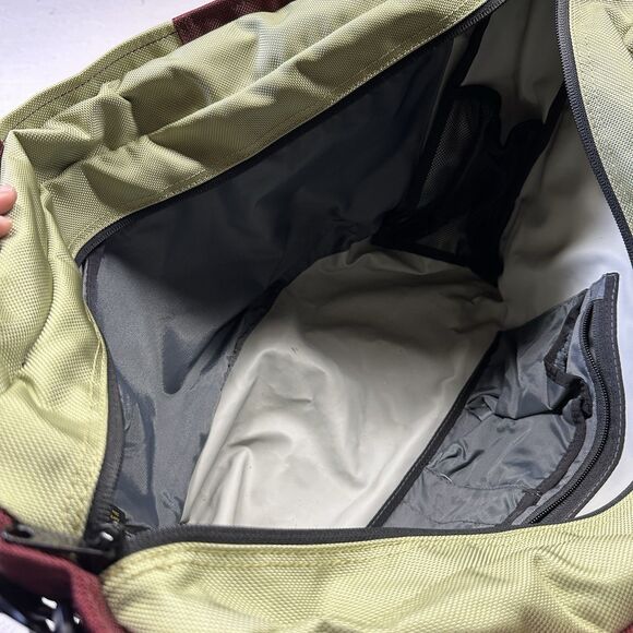 Timbuk2 Tote Bag Red & Green Nylon Shoulder Bag with Strap – Made in USA - Picture 7 of 8